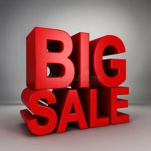 CHECK OUT MY BIG SALE EVENT